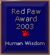Red Paw Award